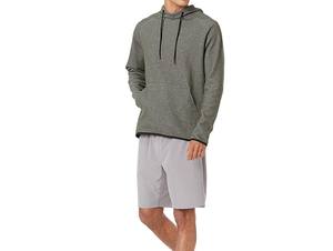 Basics 100% Cotton Olive <b>Green</b> <b>Men's</b> Pullover Hoodie Custom Printed Logo <b>Fleece</b> Soft Casual High Quality - Product Image 5