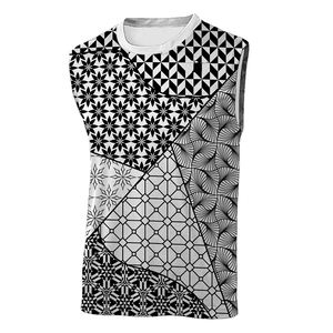 T-shirt à manches courtes 100% coton de haute qualité pour hommes, coupe régulière, col roulé, vêtements de rue décontractés respirants - Product Image 3