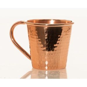 Luxury Metal Mugs for Moscow Mule Ginger Beer Pure Copper Moscow Mule Mug From Indian Exporter Metal Material - Product Image 2