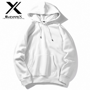 Venta al por mayor 100% algodón térmico hombres sudaderas con capucha diseñador Premium Multicolor bordado Puff impresión ropa de invierno teñido liso - Product Image 6