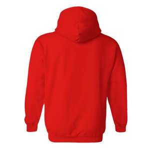 Venta caliente New Red Drop Shoulder Graphic Zipper Up Sudadera con capucha clásica para mujer Sudaderas con capucha en blanco antiarrugas y transpirables para mujer - Product Image 5