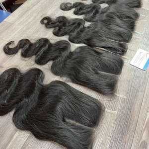 Perruque Lace Closure Body wave Couleur Cheveux Vietnamien Cuticule Aligné Brut Pas Cher 100% Extensions de Cheveux Humains Brut Non Proce - Product Image 6