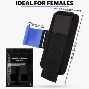 Sangles de crochet d'haltérophilie Oem Odm des fournisseurs pakistanais avec quantité minimale de commande de support de poignet pour crochet de fabricants d'engrenages de musculation - Product Image 6