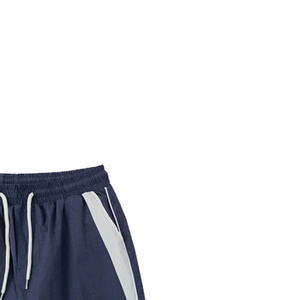 Pantalones cortos informales unisex de calidad sólida, tela elástica, logotipo personalizado, botón bordado, máxima movilidad para agarrar y golpear - Product Image 4