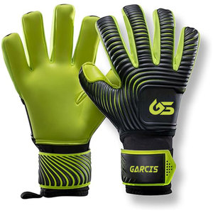 Gants de gardien de but de football professionnel pour le football vert bleu unisexe OEM Logo personnalisé Protection des doigts quantité minimale de commande de couleur - Product Image 1