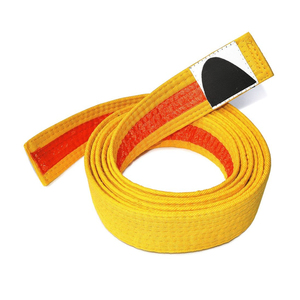 Venta caliente BJJ Pearl Weave Belts Material ligero duradero El mejor producto de artes marciales Desgaste de artes marciales - Product Image 5