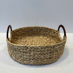 Panier de luxe en jacinthe d'eau écologique, design multifonctionnel, polyvalent, tolérance de haute précision, origine Vietnam Doanket - Product Image 3