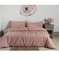 100% literie florale en coton biologique GOTS certifié Smart Buy housses de couette pour lits jumeaux Queen Double vente en gros comprend la couverture