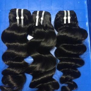 Paquetes de cabello ondulado natural virgen sin procesar birmano vietnamita cutícula cruda alineada vendedores de extensiones de cabello humano del Sur indio - Product Image 2