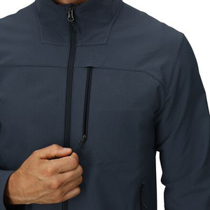 Veste Softshell Nouvelle Conception en Gros, Logo Personnalisé, Imperméable, Écologique, Légère, Respirante, Coupe-Vent à Capuche avec Fermeture Éclair - Product Image 4