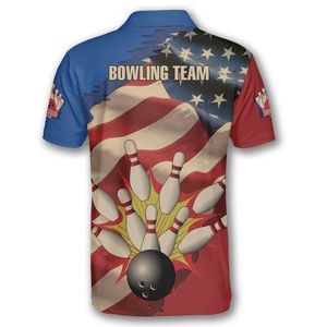Wholesale team <b>bowling</b> jerseys designed for schools clubs and leagues with professional printing and soft comfortable material - Product Image 3