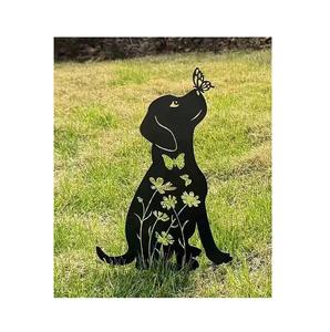 Adornos de jardín de metal clásico con construcción duradera fuerte para decoración de patio de césped al aire libre y exhibición de patio trasero - Product Image 2