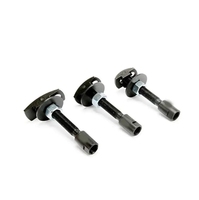 BY TOOLS Kit de réparation pour installateur d'extracteur de roulement de roue automobile 3pcs Ensemble d'outils d'extraction de roulement d'essieu arrière