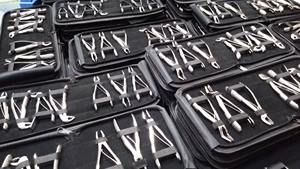 Kit d'hygiène dentaire 5 pièces, instruments de dentisterie, kit d'hygiène, instrument de restauration composite, détartreur dentaire, set de détartreurs dentaires - Product Image 4