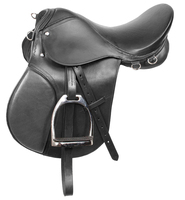 Silla de Montar Inglesa Portátil con Envío Gratuito, Productos de Carreras de Caballos de Proveedor Indio, Silla de Cuero Estilo Western para Caballos Ingleses