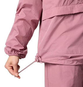 Chaqueta cortavientos para mujer de talla grande al por mayor, novedad de 2025, fabricante de chaquetas cortavientos impermeables para exteriores con logotipo personalizado para mujer - Product Image 5