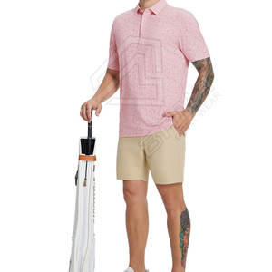 เสื้อยืดโปโลลำลองสำหรับผู้ชายผู้หญิงผ้าคอตตอนพิมพ์ลายแบบถักแขนสั้นสำหรับ100% โลโก้ที่กำหนดเอง - Product Image 1