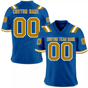 Numéros de maillots de football américain personnalisés de haute qualité Couleur de l'équipe personnalisée Livraison rapide Prix d'usine OEM - Product Image 6