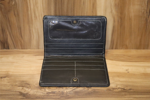 Handcrafted Western Cowhide Hair-On Leather Clutch Hair on Leather Clutch Stylish Leather <b>Wallets</b> Unique <b>for</b> <b>Women</b> - Product Image 3