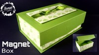 Boîte de papier cadeau magnétique