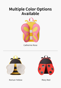 Sac à dos NOHOO Coccinelle 3D pour enfants, <span class=keywords><strong>cartable</strong></span> de maternelle pour garçons et filles, motif dessin animé - Product Image 4