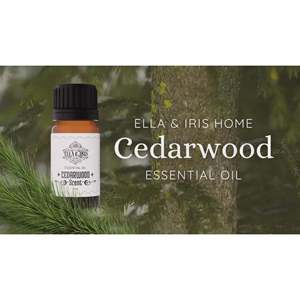 Ella & Iris Home - Aceite Esencial de Cedro de Grado Cosmético, Aromaterapia para Calma y Equilibrio, Ingrediente Humectante a Base de Madera - Product Image 3