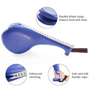 Nouveau design de pagaie de mise au point d'entraînement de boxe en cuir personnalisé, pagaies d'entraînement de poinçon Mma, pagaies de boxe ciblées à vendre - Product Image 3