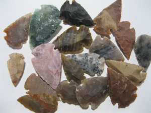 Puntas de flecha de ágata india de 1 a 9 pulgadas | Puntas de flecha de ágata India Piedra curativa Artesanía Puntas de flecha de ágata natural - Product Image 4