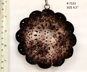 Kalavastu Iron Christmas Hanging Candle Stand en forma de copa 3 pulgadas para decoraciones navideñas - Product Image 2