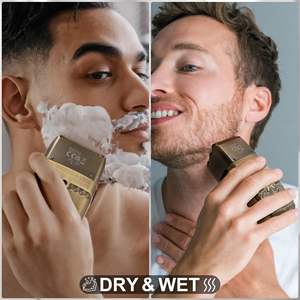 Rasoirs sans fil rechargeables, rasoirs électriques étanches IPX7 pour le visage, mini rasoir électrique avec manuel d'utilisation en allemand - Product Image 3