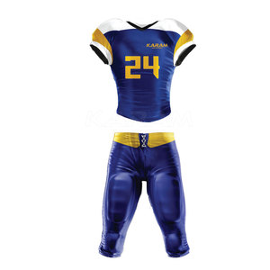 Latest Design Premium Quality Top Selling Football Uniform Wholesale Cheap Price Breathable American Football Uniform - Product Image 1