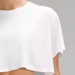 Camisetas recortadas para mujer con estampado personalizado disponibles en varios tamaños y colores - Product Image 4