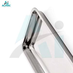 Bandeja de Instrumentos Médicos Universal de Acero Inoxidable de Grado Hospitalario ALMAC, Almacenamiento Seguro para Esterilización, Certificación CE, Uso Manual - Product Image 5