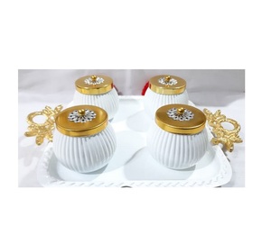 Excelente diseño, tarro de frutas secas, uso para el hogar, vajilla, regalos, artesanías y decoración de Diwali, caja de almacenamiento de cocina - Product Image 4