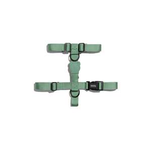 Arnés de Lujo para Perros, Color Verde Militar, Transpirable, de Poliéster Oxford, Arnés Simple y Sólido para Perros Pequeños, Medianos y Grandes, para Paseos al Aire Libre - Product Image 2