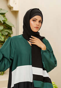 Dernier modèle Design Style Musulman Paillettes Abaya pour Femmes de Haute Qualité Design Personnalisé Abaya pour Dames avec Toutes les Tailles Disponibles - Product Image 6
