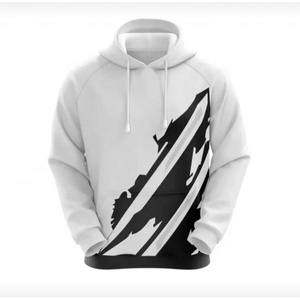 Men Sublimation Pullover <b>Hoodie</b> Custom All Over Print <b>Polyester</b> <b>Hoodie</b> OEM Private Label Factory Manufacturer Streetwear - Product Image 2