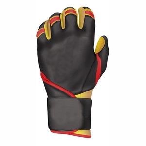 Gants de frappe de baseball en cuir Cabretta de haute qualité, dernière collection, conception de logo personnalisée, ambidextres, respirants, avec fermeture à crochet - Product Image 5