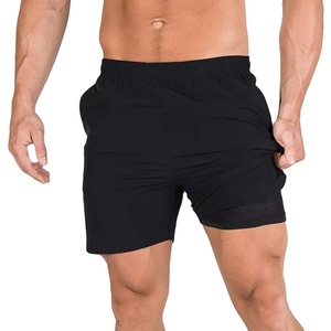 Shorts de sport d'été avec logo personnalisé pour hommes, maille respirante, séchage rapide, poche vintage trouée, décontracté, vente en gros, salle de sport à la plage - Product Image 4