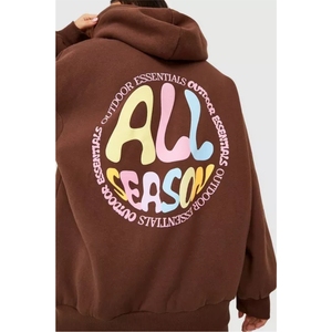 Sudaderas de Invierno de Alta Calidad Personalizadas para Hombre y Mujer, Corte Regular, Cuello Redondo, Felpa de Algodón, Impresión de Logotipo Personalizada - Product Image 3