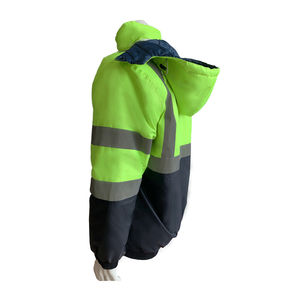 Dernière construction d'hiver imperméable et coupe-vent pour hommes vestes de sécurité haute visibilité vêtements à manches longues avec poches logo personnalisé - Product Image 5