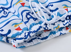 Customized Quick Dry Breathable Adult <b>Men</b> Beach Shorts Solid Pattern Casual Style Swim <b>Trunks</b> Polyester/Cotton - Product Image 6