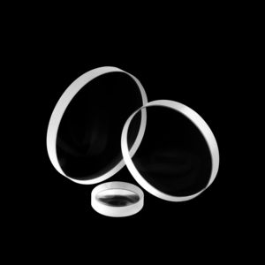 Fenêtre optique à lentille convexe en fluorure de baryum à haute transmission (BaF2) avec revêtement antireflet pour applications infrarouges/UV - Product Image 3