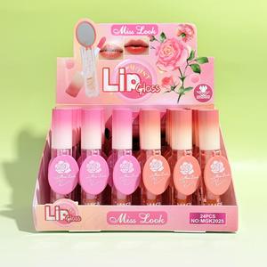 Aceite Labial Vegano Hidratante Miss Look Rose, Personalizable OEM ODM, Brillo Labial con Colgante, Venta al Por Mayor Directa de Fábrica - Product Image 6