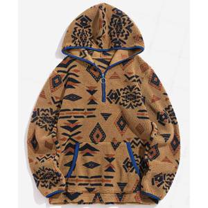 Top Trending <b>Sherpa</b> <b>Hoodies</b> Hooded Wholesale Price Casual Winter Street Wear Sweatshirts for Adults - Product Image 1