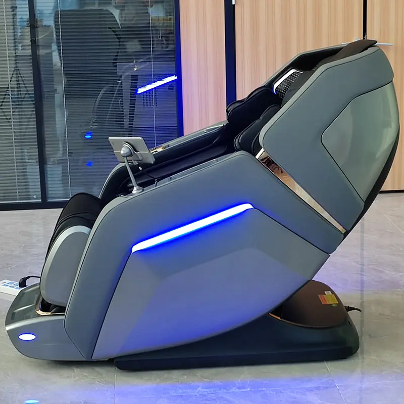 नई आगमन स्वास्थ्य देखभाल उत्पादों मालिश कुर्सी पूर्ण शरीर 8d शून्य गुरुत्वाकर्षण लक्जरी 3d 4d मालिश कुर्सी sl ट्रैक