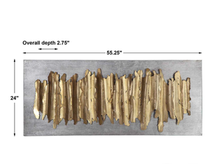 Lev, decoración de pared de Metal moderna, decoración de pared colgante colorida, fabricante indio, suministro directo de fábrica, MOQ bajo - Product Image 3