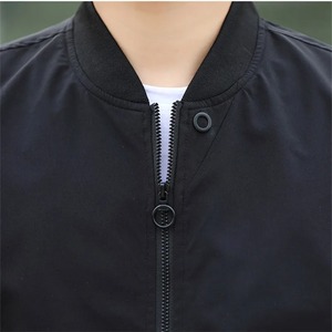 New Autumn Bomber Baseball <b>Jacket</b> <b>Men</b> Fashion <b>Slim</b> <b>Fit</b> Coat Streetwear Solid Color Male Outwear Zipper Fashionable Bomber <b>Jacket</b> - Product Image 3