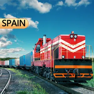 货运代理火车铁路运输代理到西班牙火车ddp