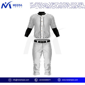 Uniforme de equipo de béisbol clásico de poliéster de alta calidad, atletas de tendencia superior, conjuntos transpirables que absorben el sudor completamente sublimados, XS XL - Product Image 2